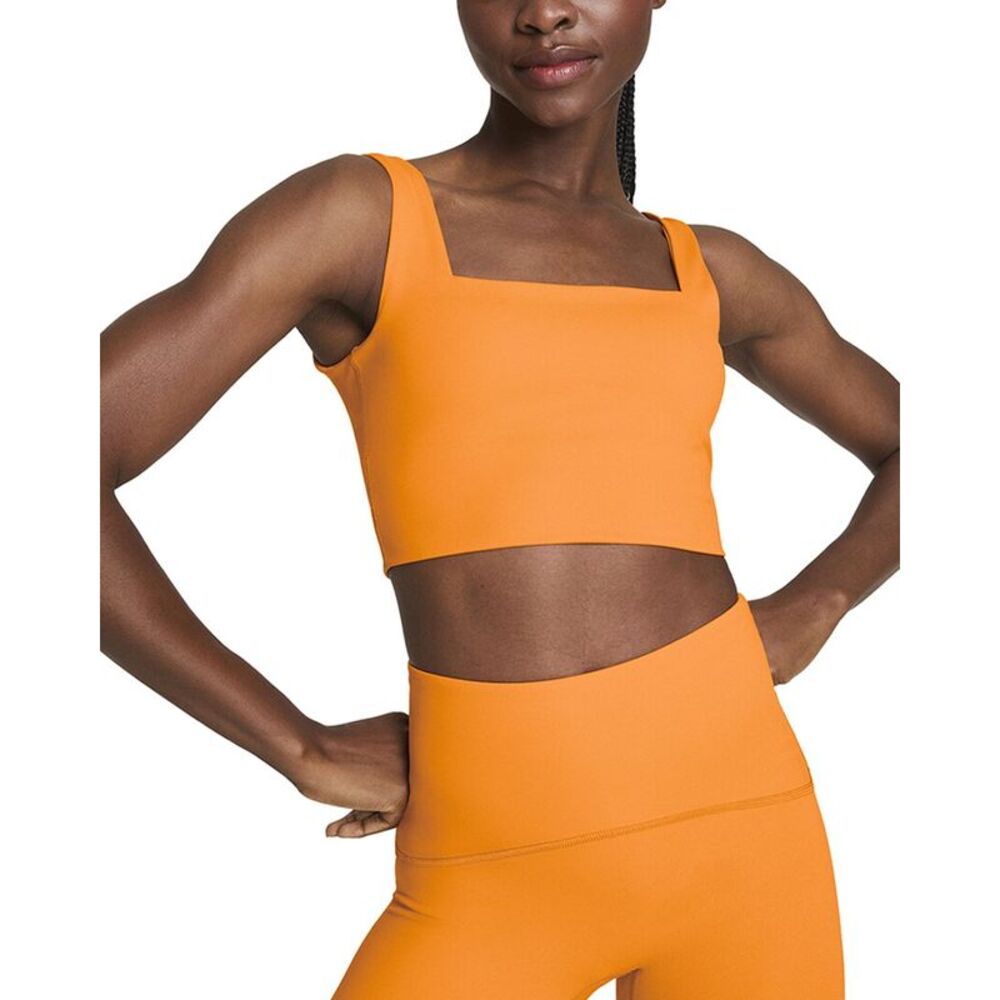 Spanx® Womens  Cropped Square Neck Shelf Tank